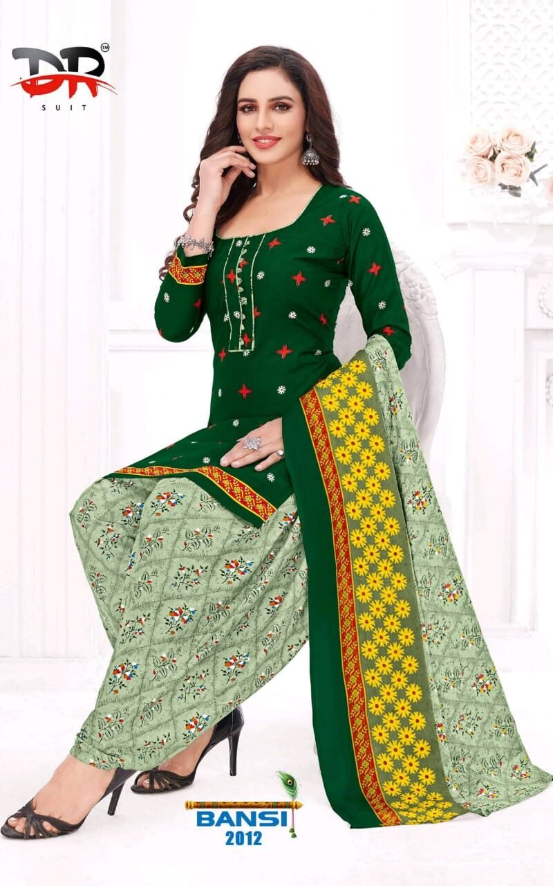 DR Bansi vol 2 Wholesale Cotton Dress Material