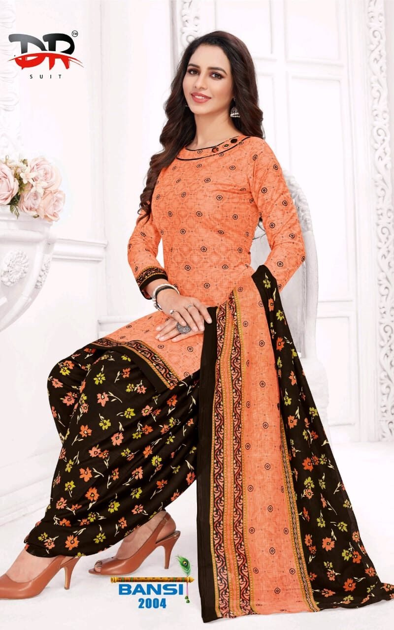 DR Bansi vol 2 Wholesale Cotton Dress Material