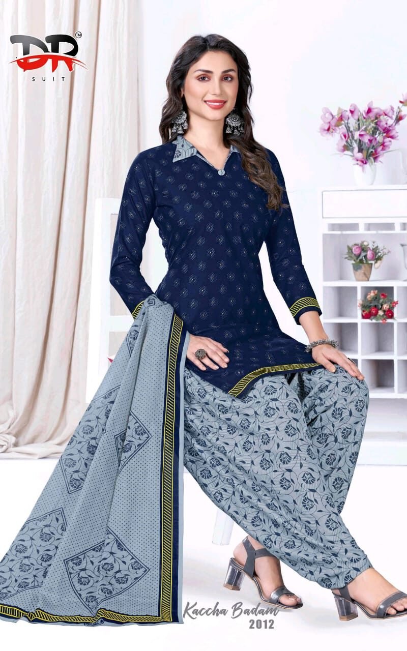 DR Kaccha Badam vol 2 Wholesale Cotton Dress Material