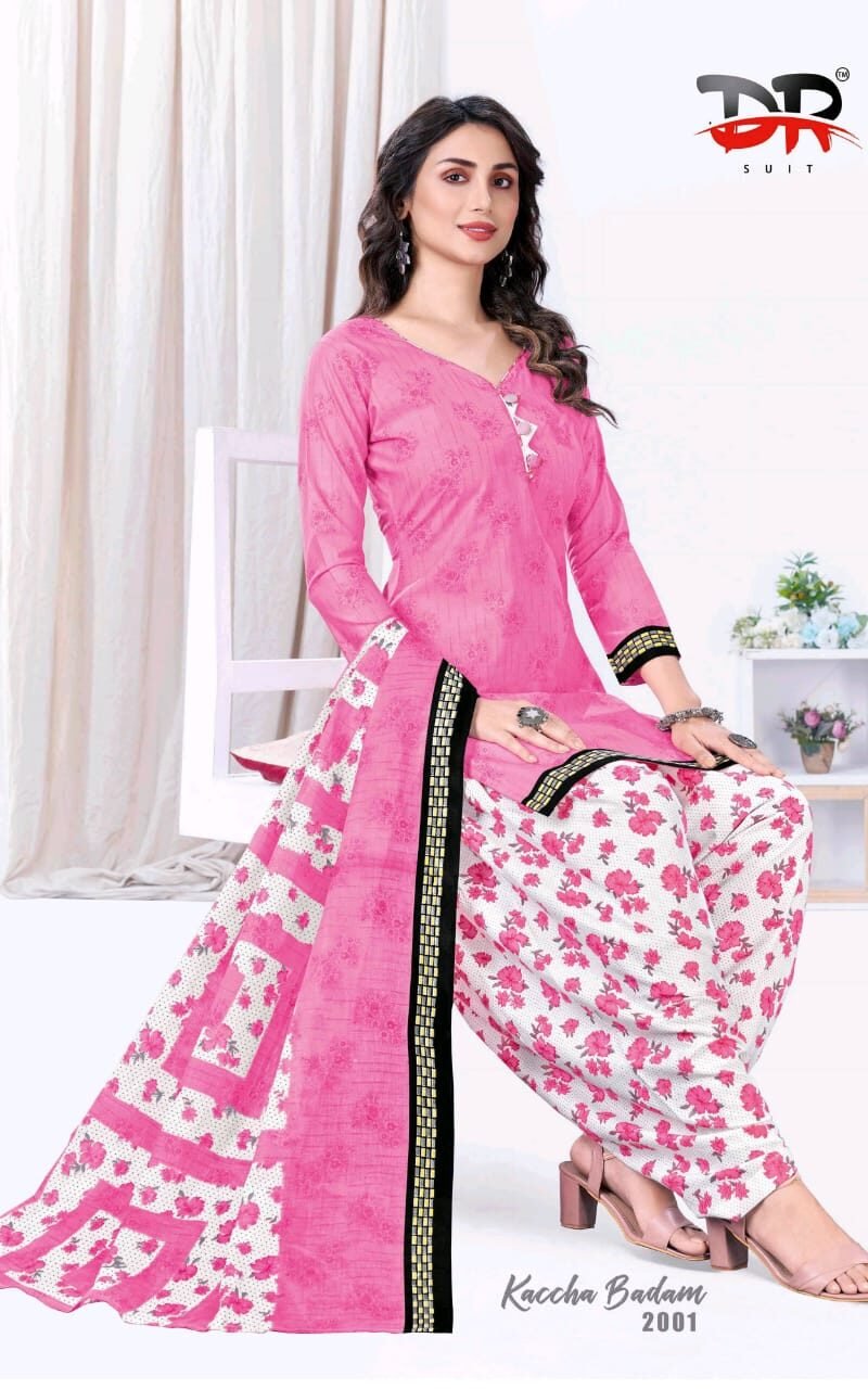 DR Kaccha Badam vol 2 Wholesale Cotton Dress Material