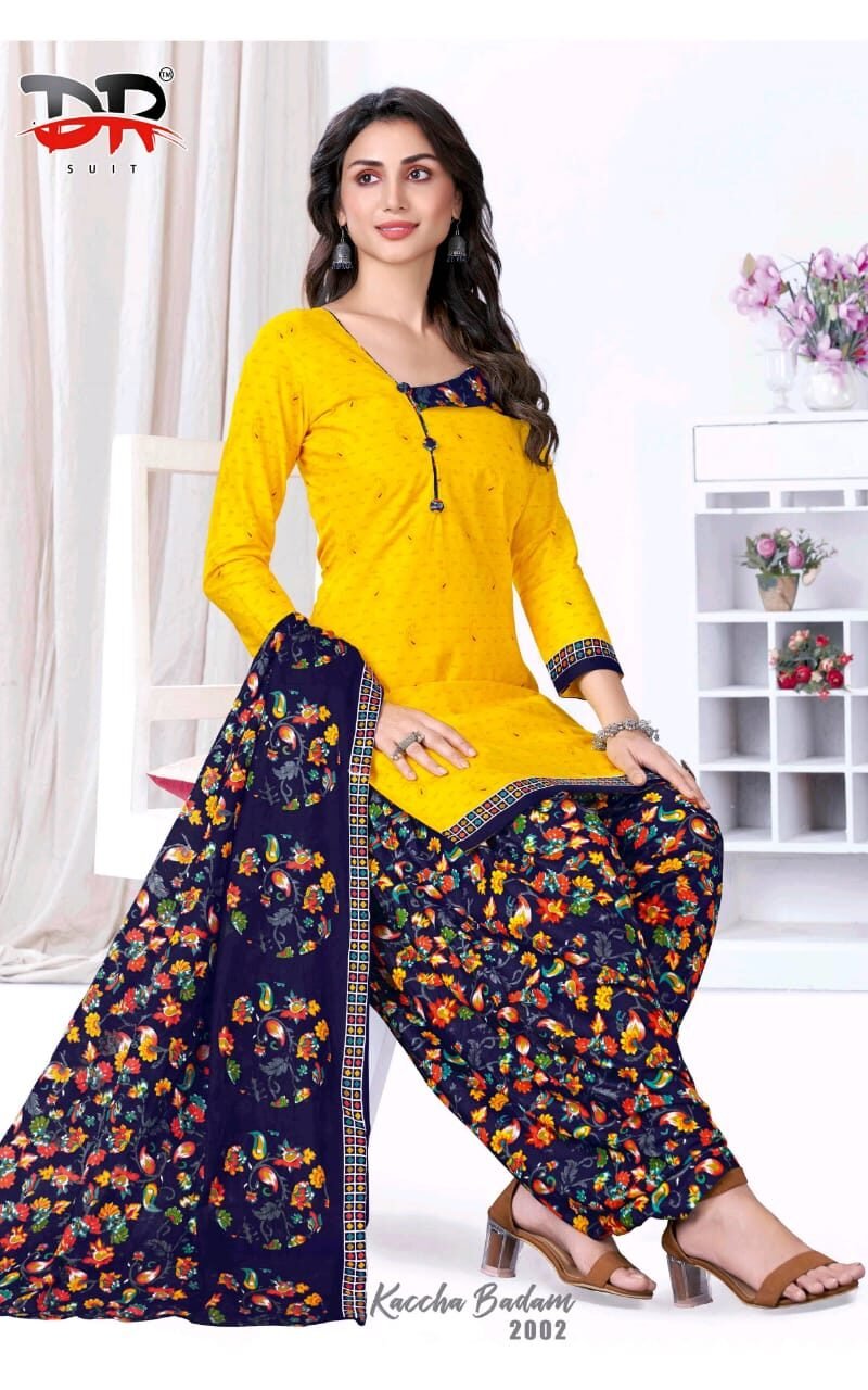 DR Kaccha Badam vol 2 Wholesale Cotton Dress Material