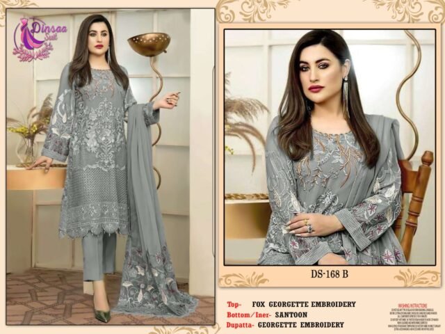 Dinsaa Suit D No 168 Pakistani Salwar Suits