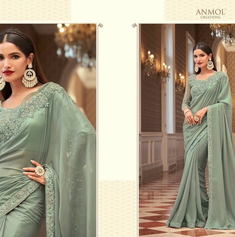 Elegance Vol 15 Anmol Surat Saree Market Wholesale - Wholesale Saree