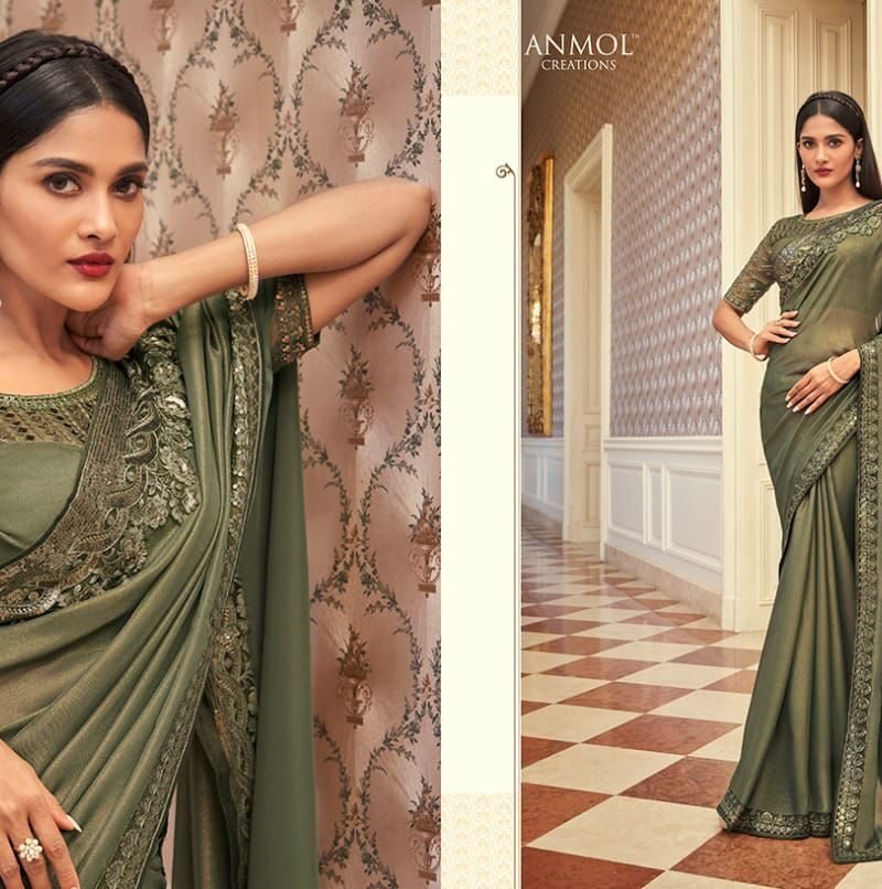 Elegance Vol 15 Anmol Surat Saree Market Wholesale - Wholesale Saree