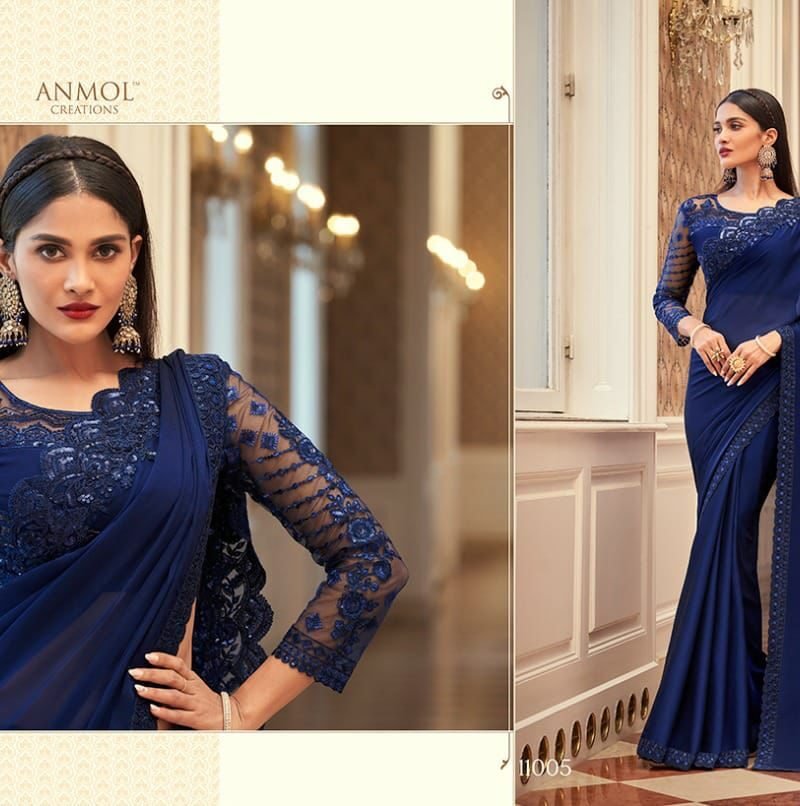 Elegance Vol 15 Anmol Surat Saree Market Wholesale - Wholesale Saree