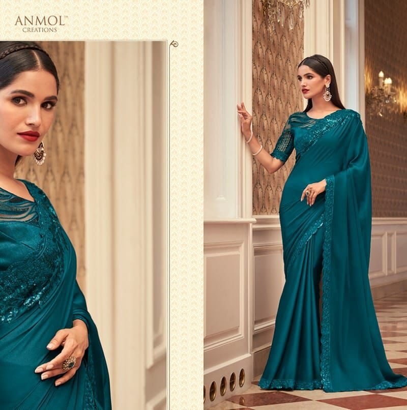 Elegance Vol 15 Anmol Surat Saree Market Wholesale - Wholesale Saree