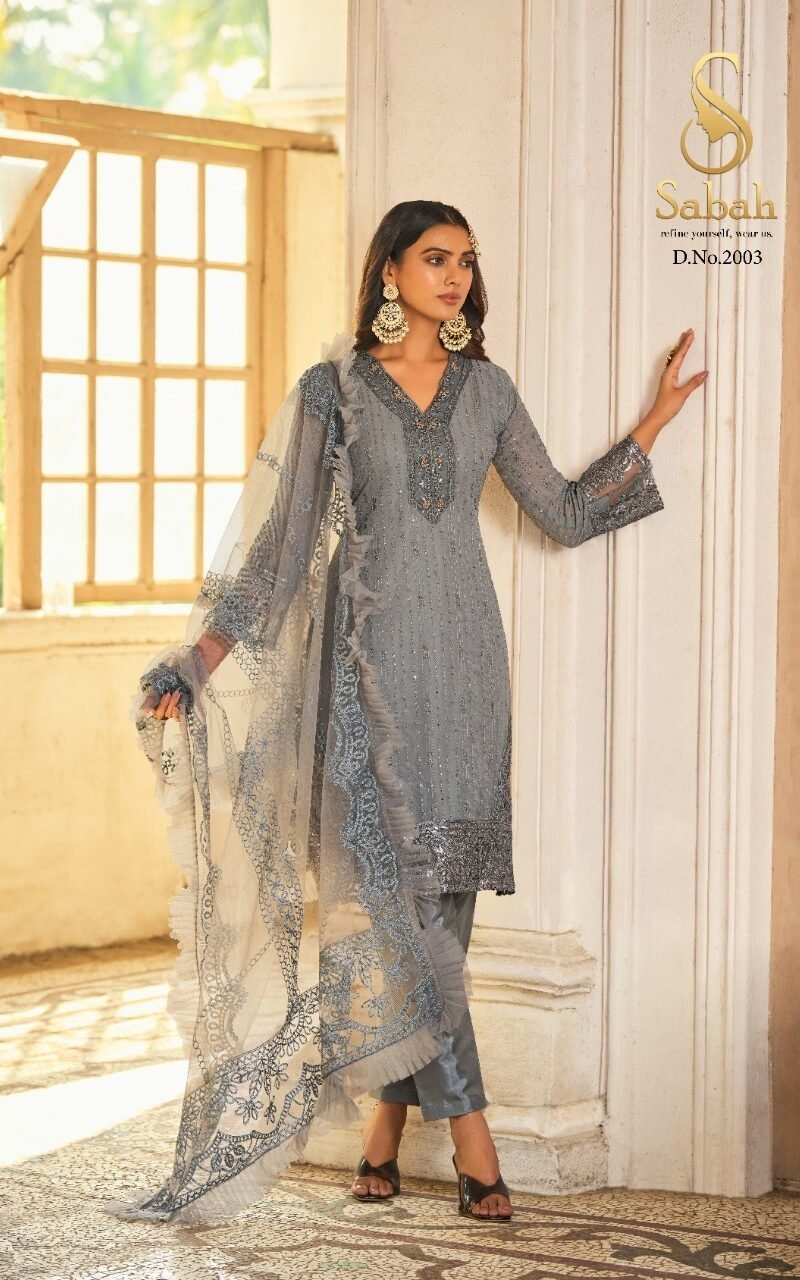 FK Fashion Sabah Begum Pakistani Salwar Suits