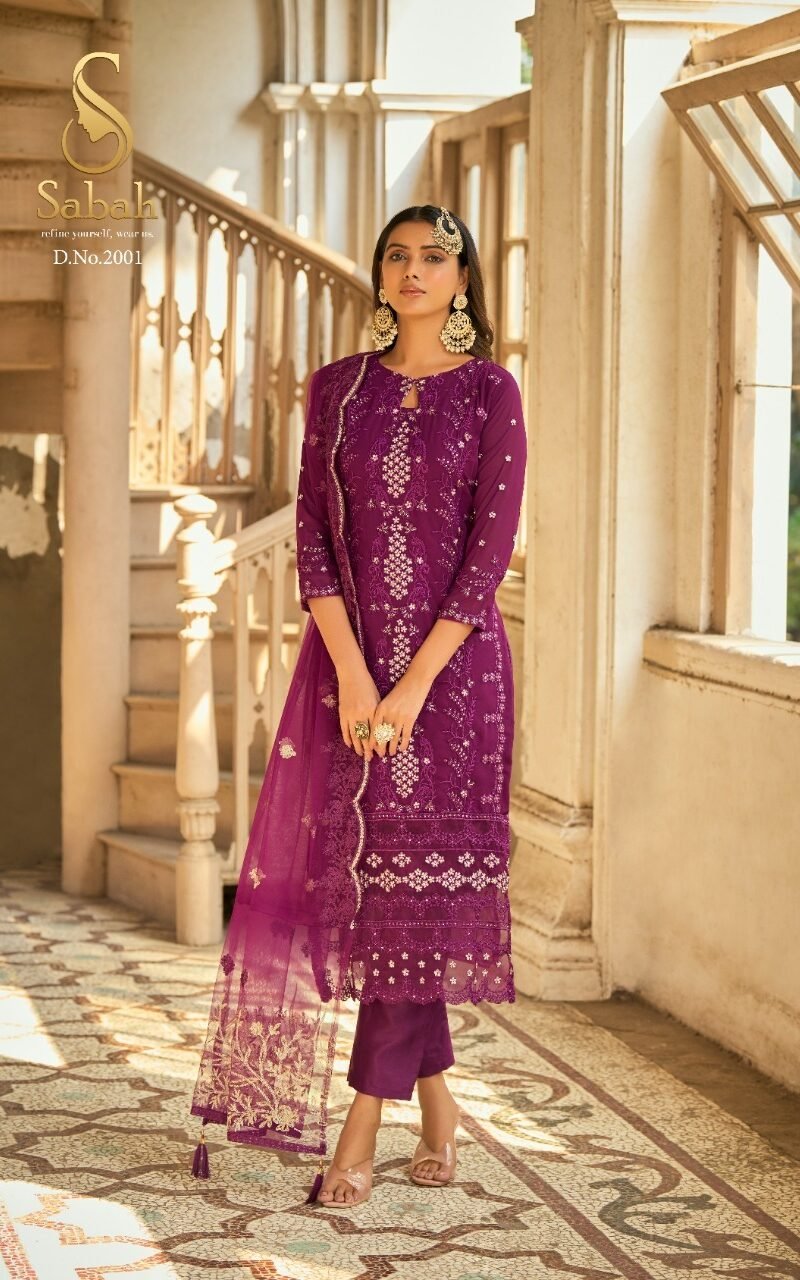 FK Fashion Sabah Begum Pakistani Salwar Suits