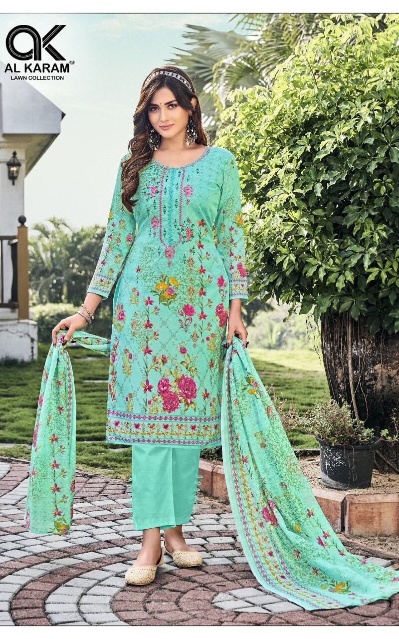 Gulfam Vol 1 Al Karam Wholesale Cotton Dress Material