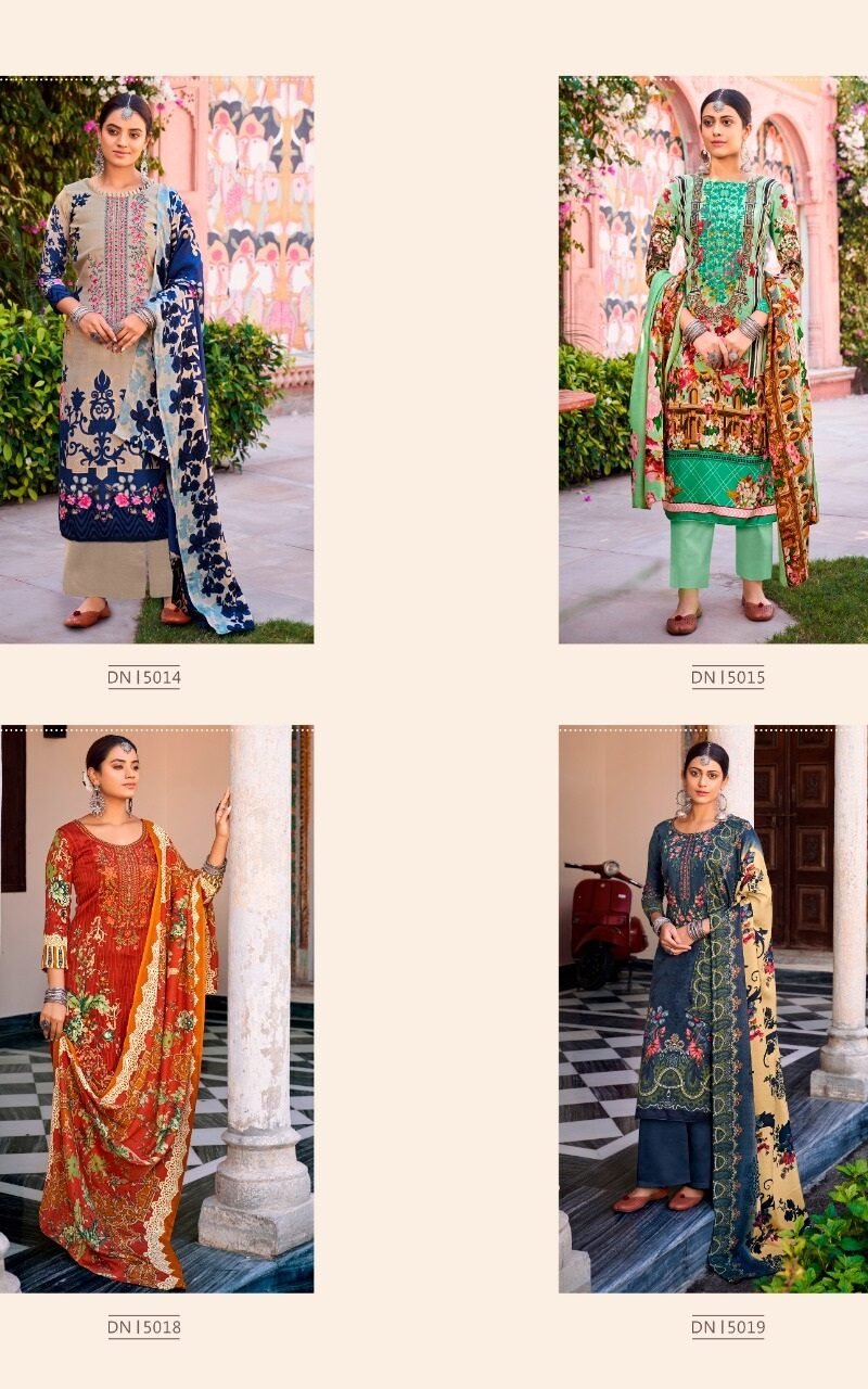 Habiba Levisha Winter Suits For Ladies