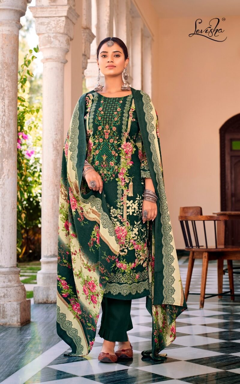 Habiba Levisha Winter Suits For Ladies