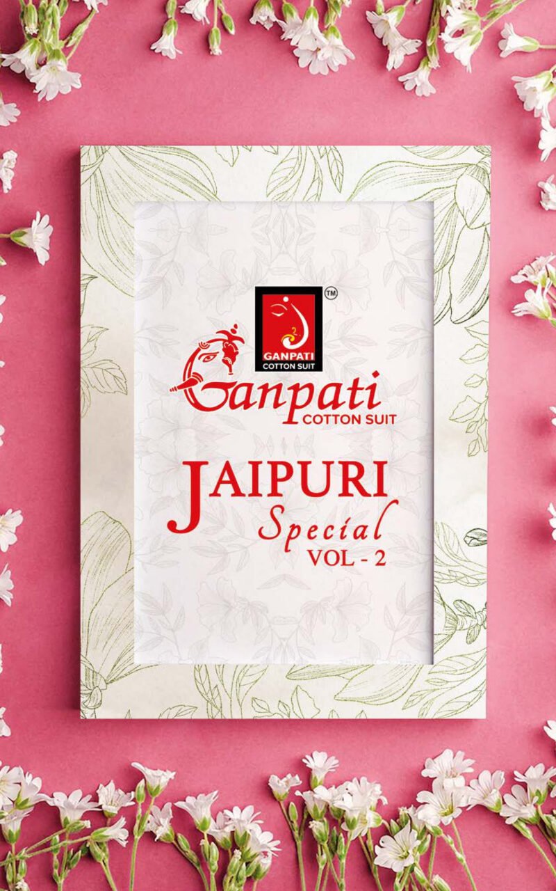 Jaipuri Vol 2 Ganpati Wholesale Cotton Dress Material