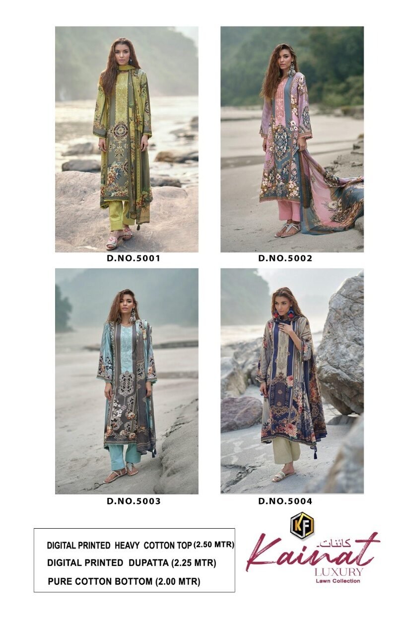 Kainat Vol 5 Keval Fab Wholesale Cotton Dress Material