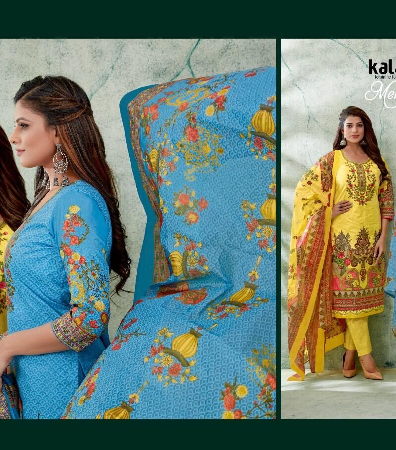 Kala Mehar Vol 8 Wholesale Cotton Dress Material