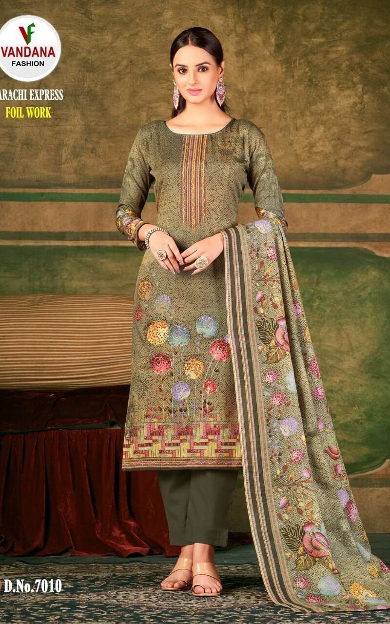 Karachi Express Vandana Wholesale Cotton Dress Material