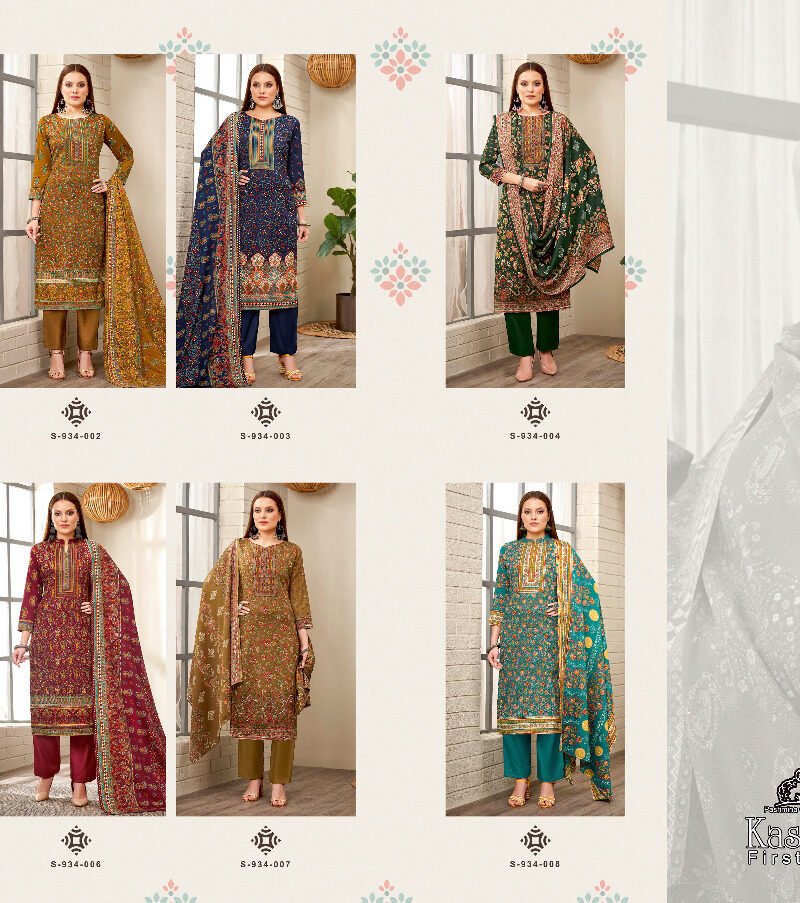 Kashmiri Kaani Fyra Designing Pashmina Suits Wholesale Online