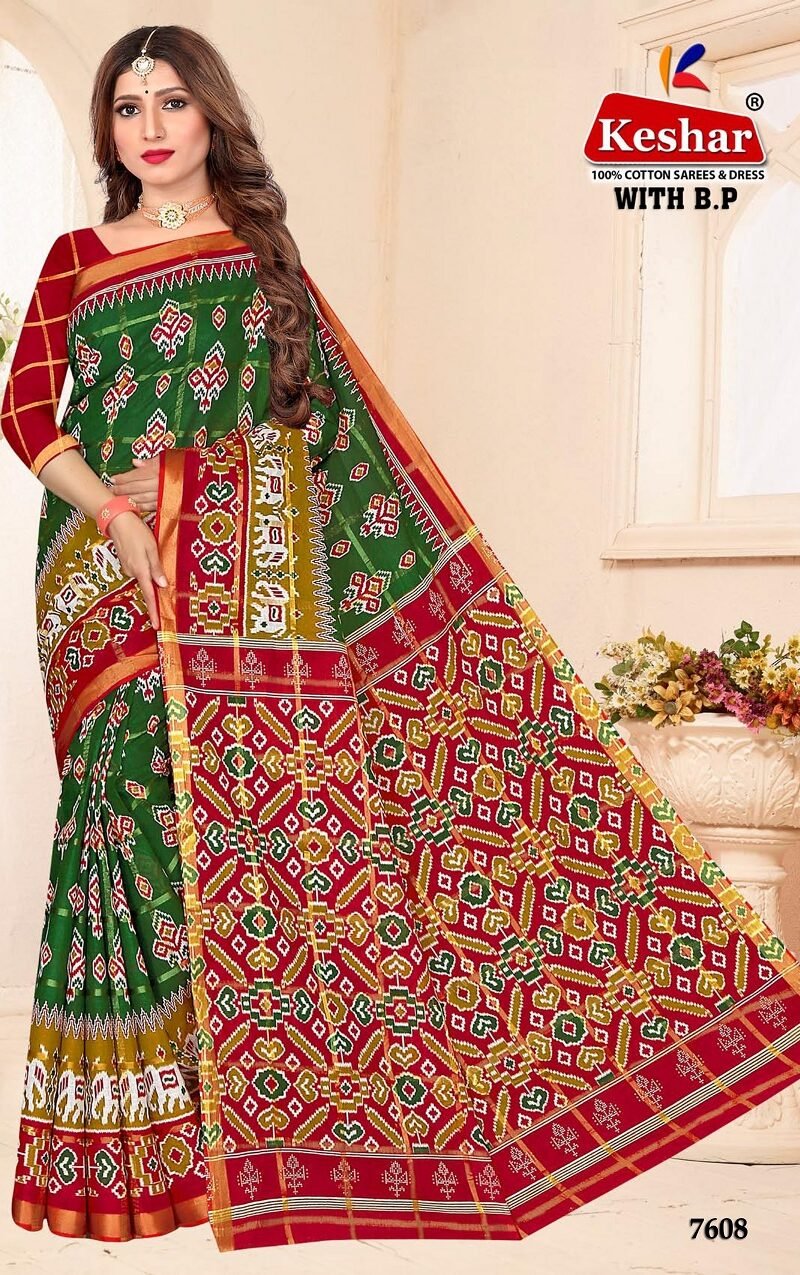 Kesar Kaveri With B.P. Vol 1 Surat Saree Wholesale Market - Wholesale Saree