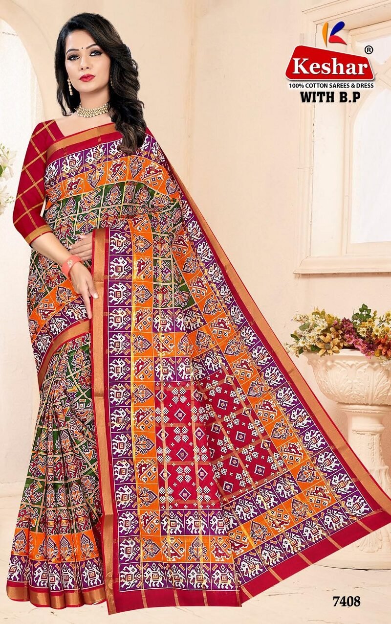 Kesar Kaveri With B.P. Vol 1 Surat Saree Wholesale Market - Wholesale Saree