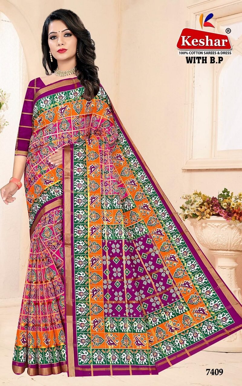 Kesar Kaveri With B.P. Vol 1 Surat Saree Wholesale Market - Wholesale Saree