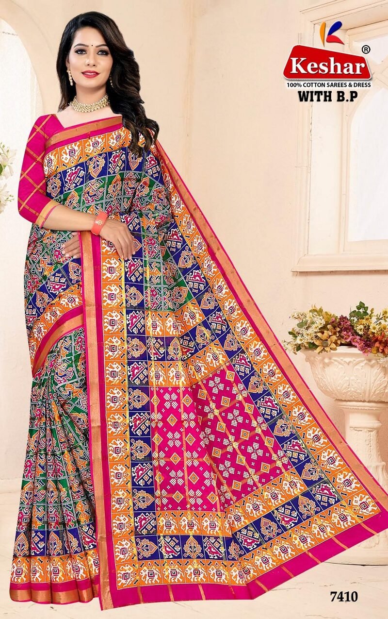 Kesar Kaveri With B.P. Vol 1 Surat Saree Wholesale Market - Wholesale Saree