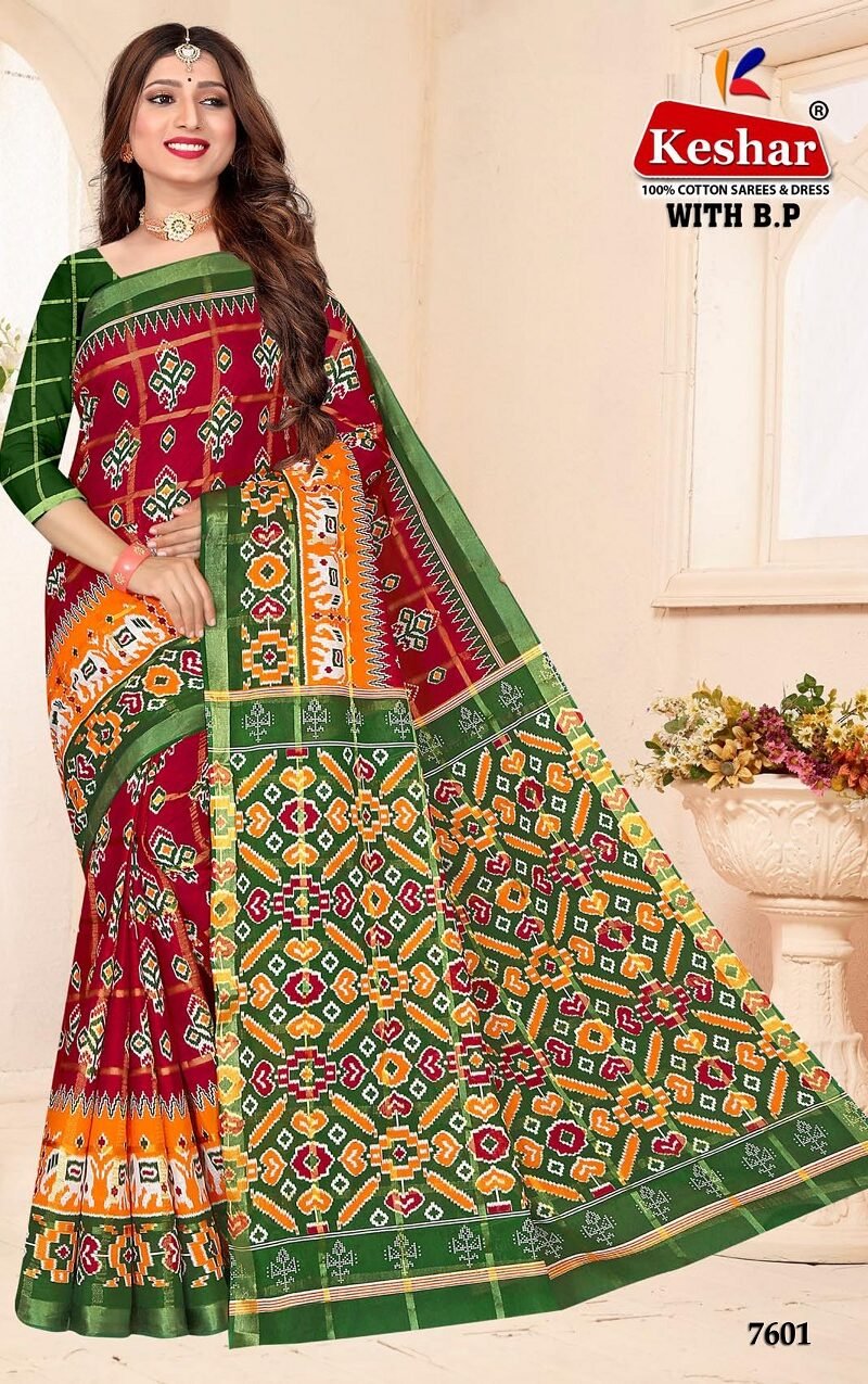 Kesar Kaveri With B.P. Vol 1 Surat Saree Wholesale Market - Wholesale Saree