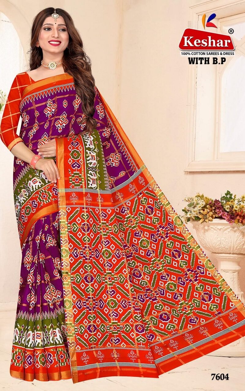 Kesar Kaveri With B.P. Vol 1 Surat Saree Wholesale Market - Wholesale Saree