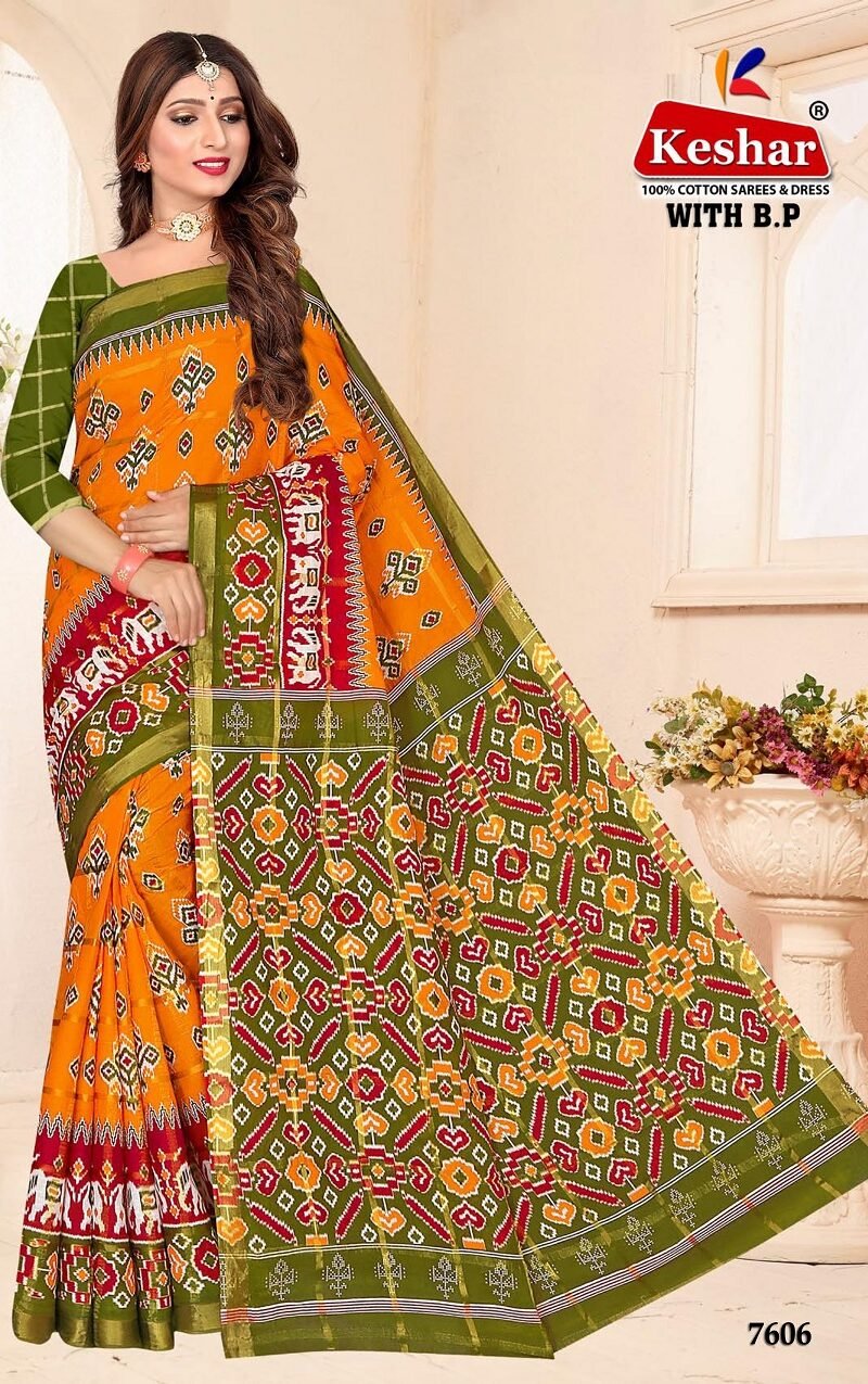Kesar Kaveri With B.P. Vol 1 Surat Saree Wholesale Market - Wholesale Saree