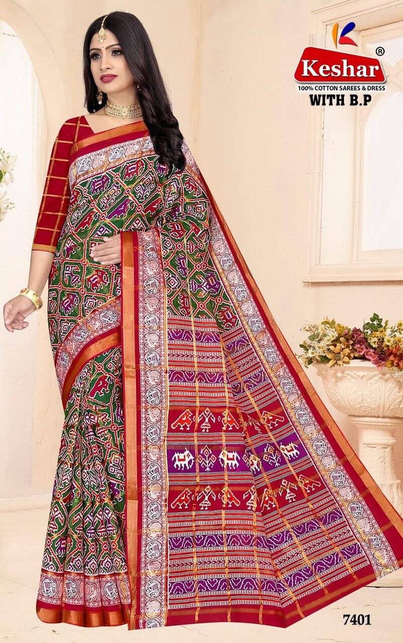 Kesar Kaveri With B.P. Vol 1 Surat Saree Wholesale Market - Wholesale Saree