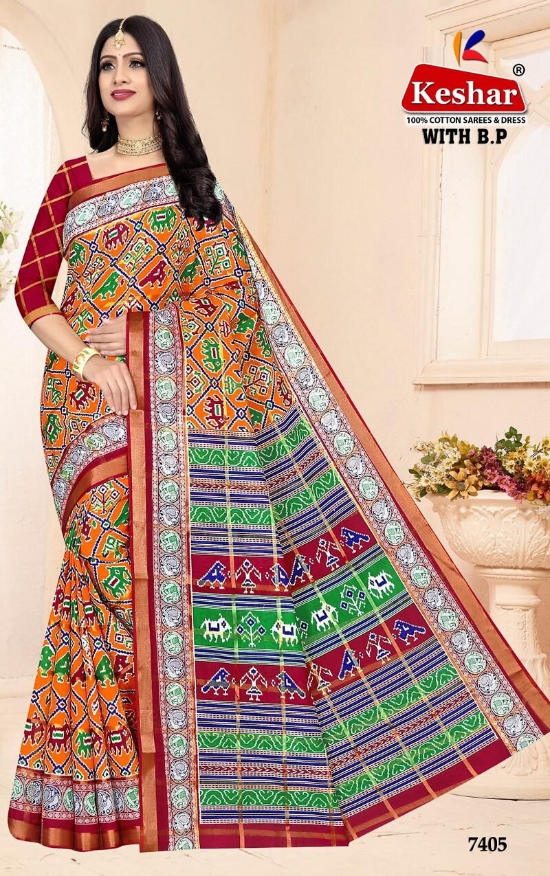 Kesar Kaveri With B.P. Vol 1 Surat Saree Wholesale Market - Wholesale Saree