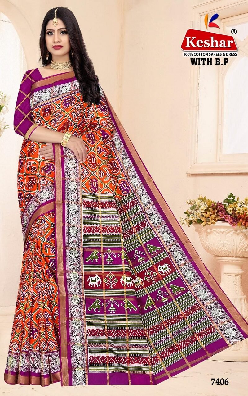 Kesar Kaveri With B.P. Vol 1 Surat Saree Wholesale Market - Wholesale Saree