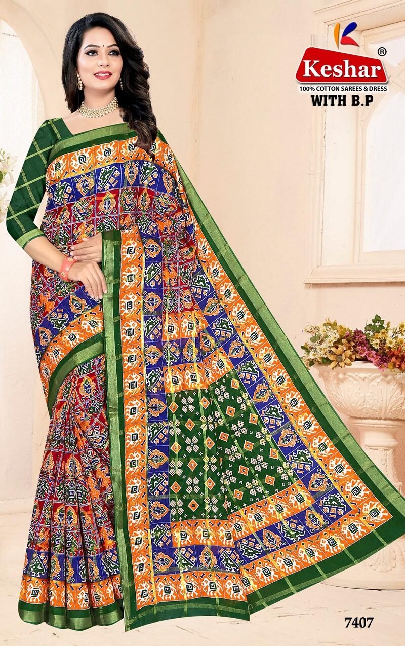 Kesar Kaveri With B.P. Vol 1 Surat Saree Wholesale Market - Wholesale Saree