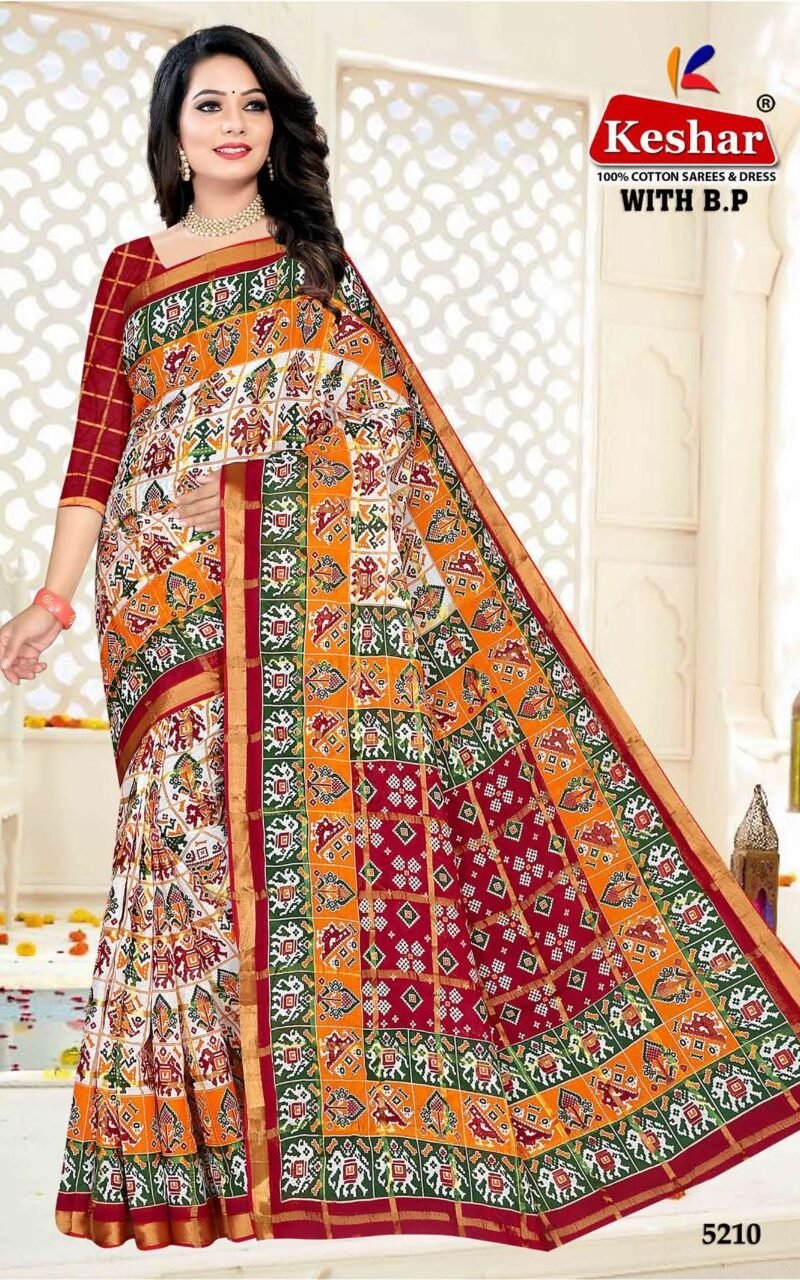 Kesar Saree Patola Vol 1 Wholesale Saree In Surat Market - Wholesale Saree