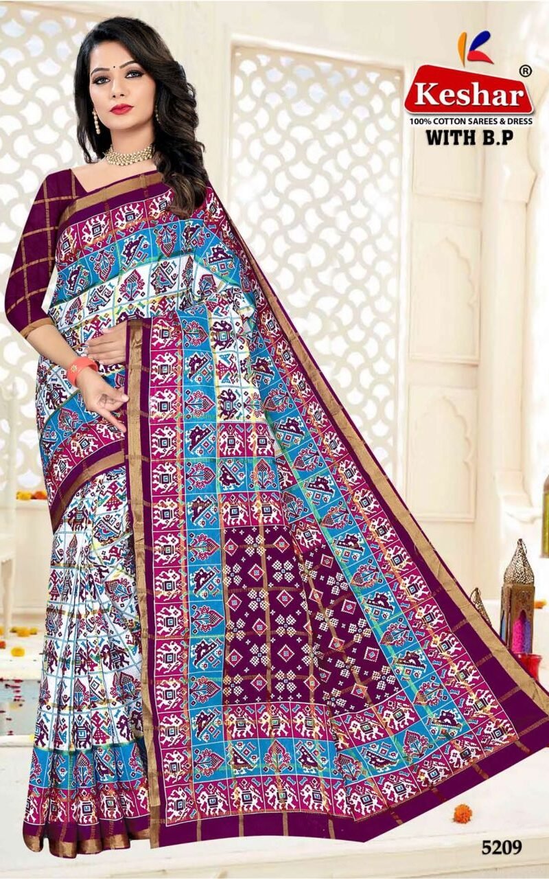 Kesar Saree Patola Vol 1 Wholesale Saree In Surat Market - Wholesale Saree