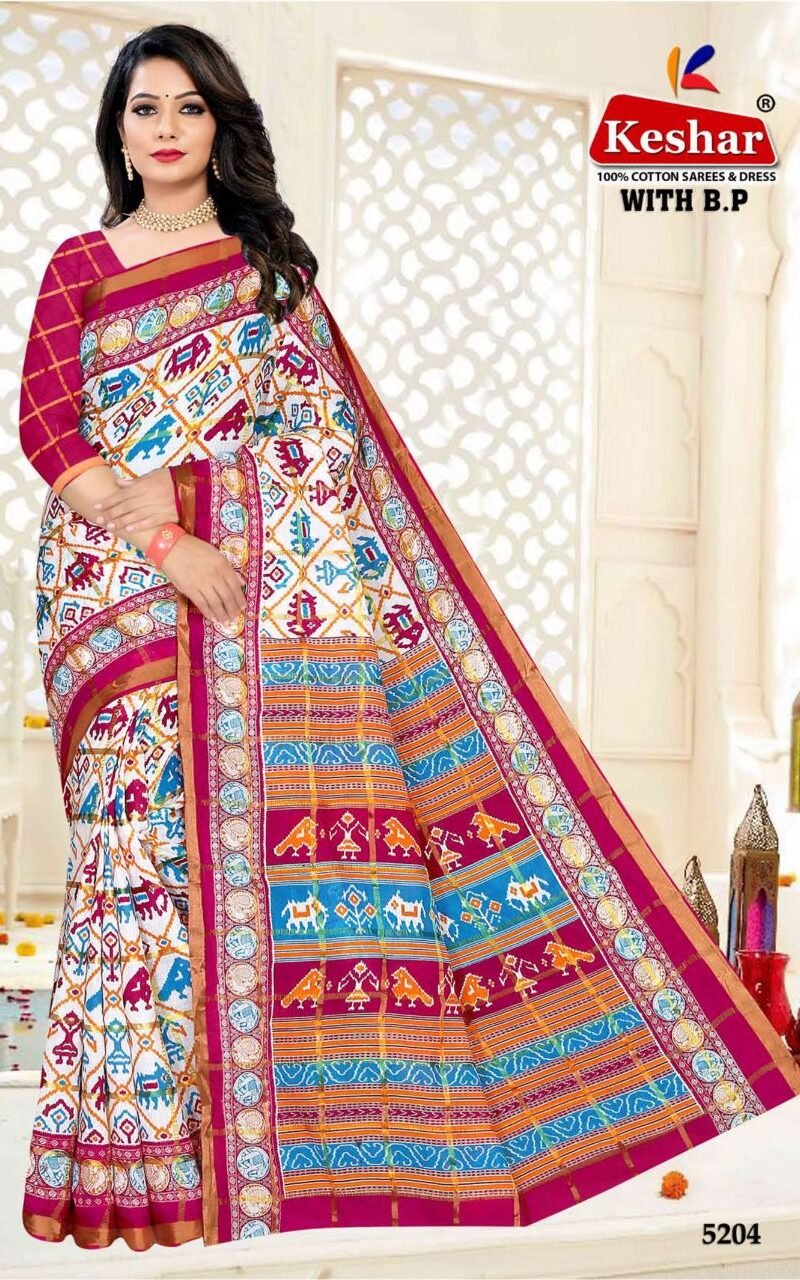Kesar Saree Patola Vol 1 Wholesale Saree In Surat Market - Wholesale Saree