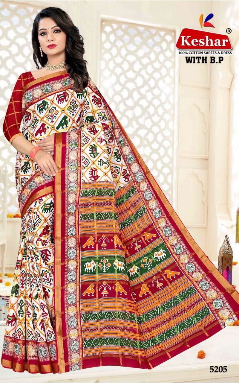 Kesar Saree Patola Vol 1 Wholesale Saree In Surat Market - Wholesale Saree
