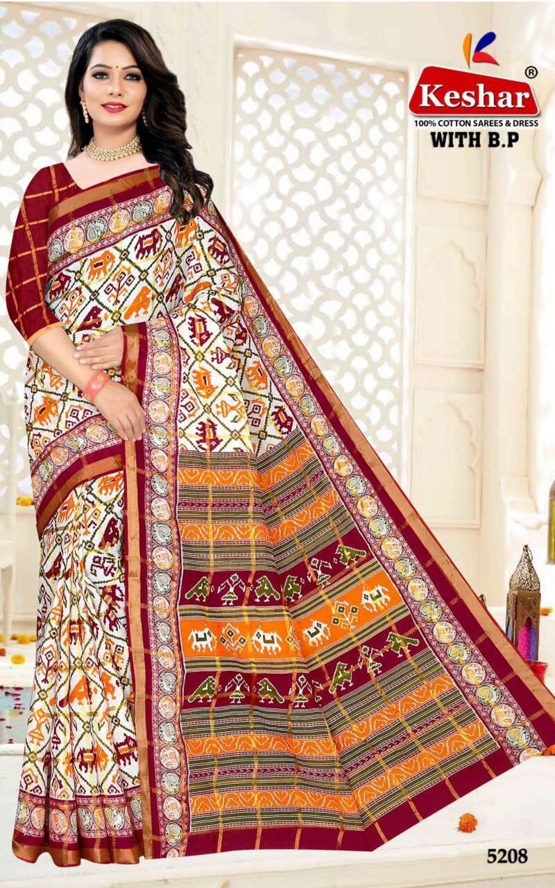 Kesar Saree Patola Vol 1 Wholesale Saree In Surat Market - Wholesale Saree