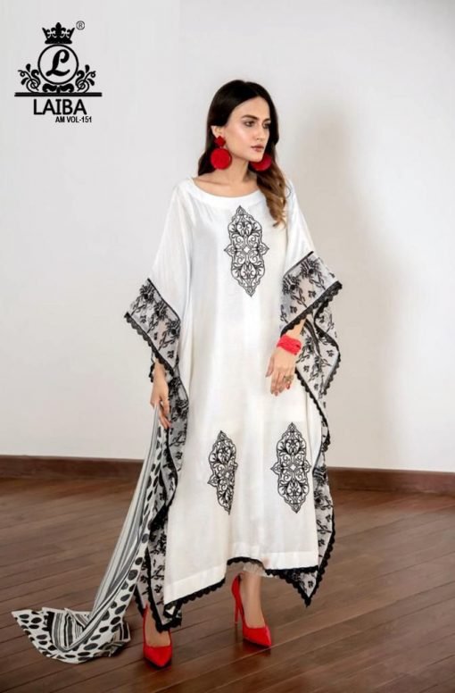 Laiba's Kaftan Collection Nx Readymade Pakistani Salwar Suits