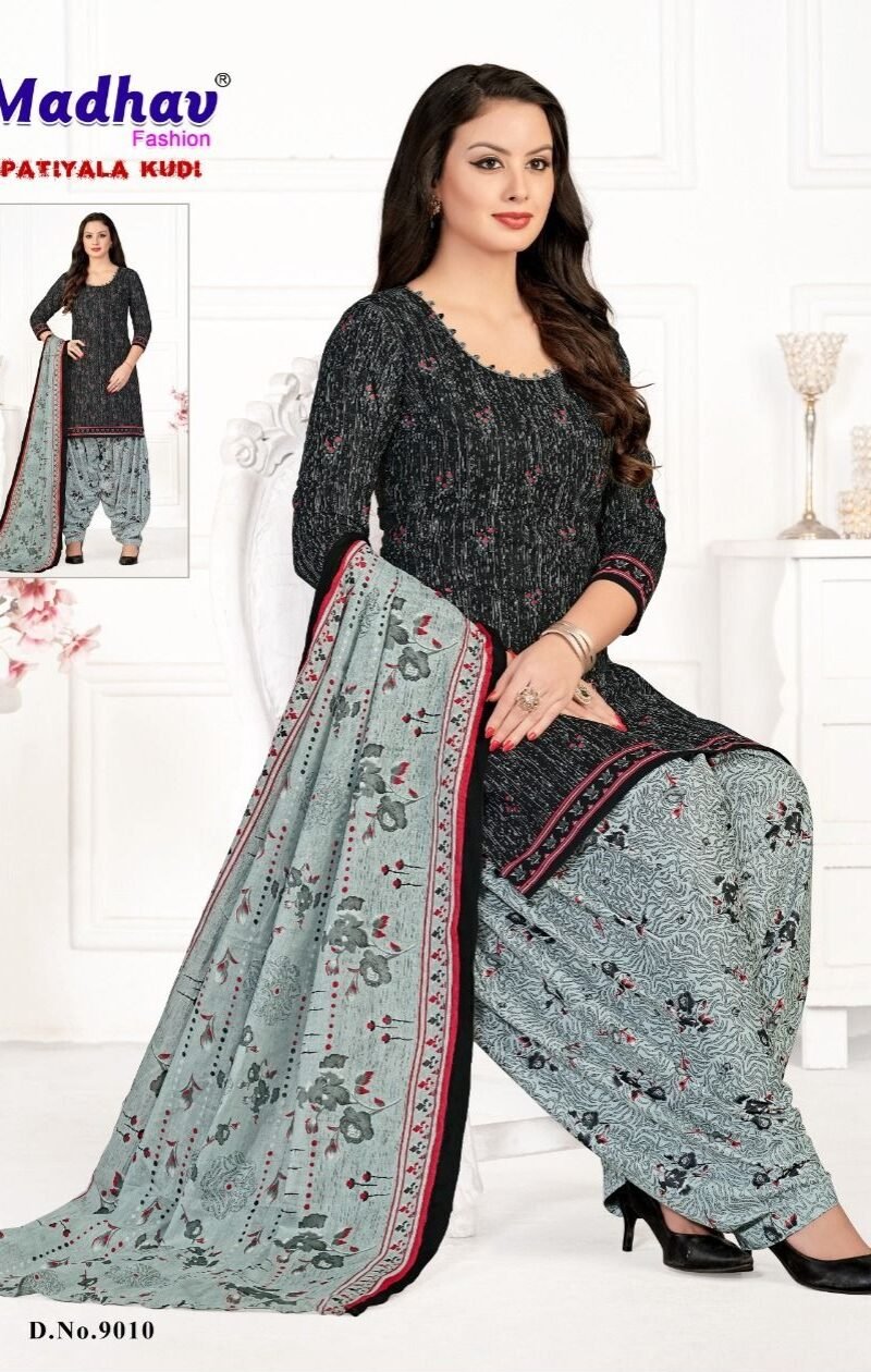 Madhav Patiyala Kudi Vol 9 Wholesale Cotton Dress Material