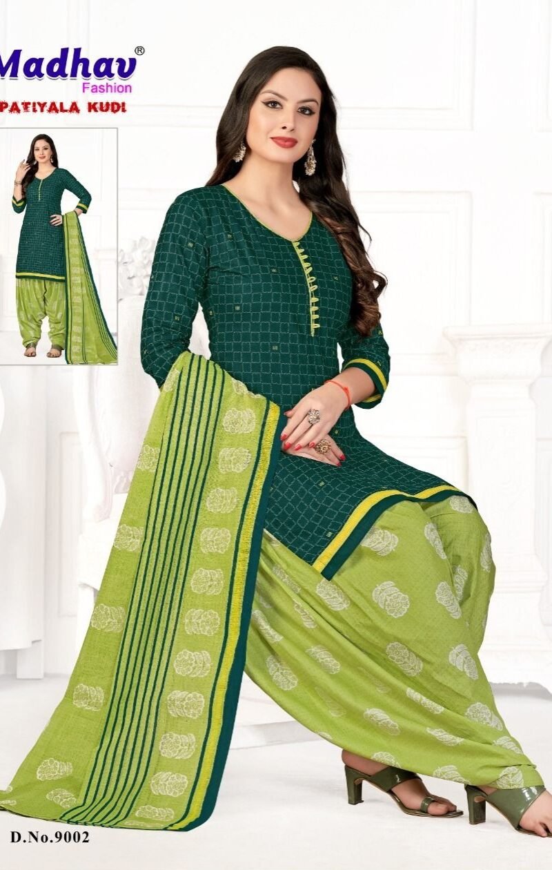 Madhav Patiyala Kudi Vol 9 Wholesale Cotton Dress Material