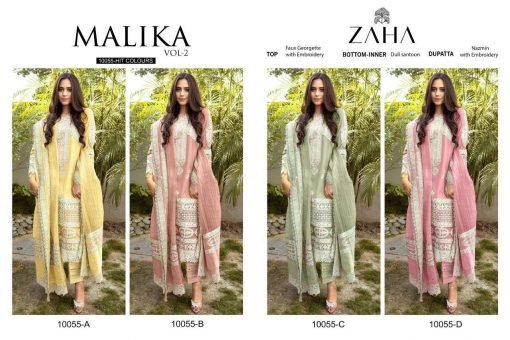 Malika Vol 2 Zaha Pakistani Salwar Suits (1)