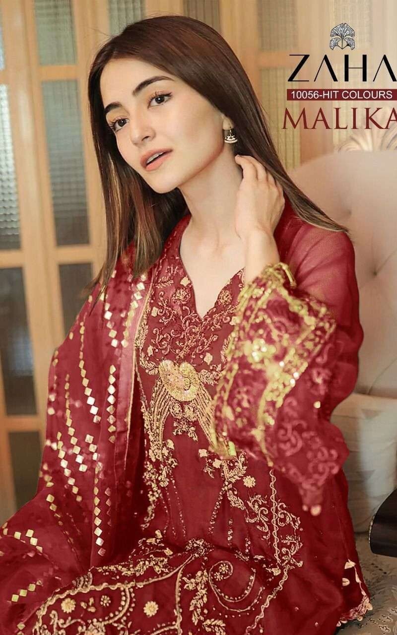 Malika Zaha Pakistani Salwar Suits