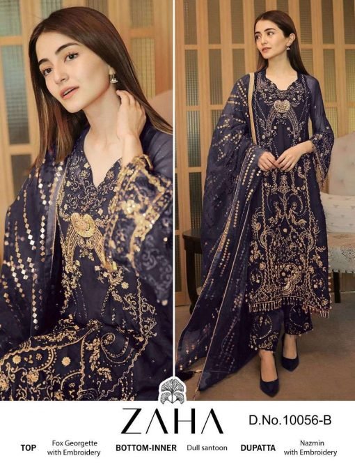 Malika Zaha Pakistani Salwar Suits