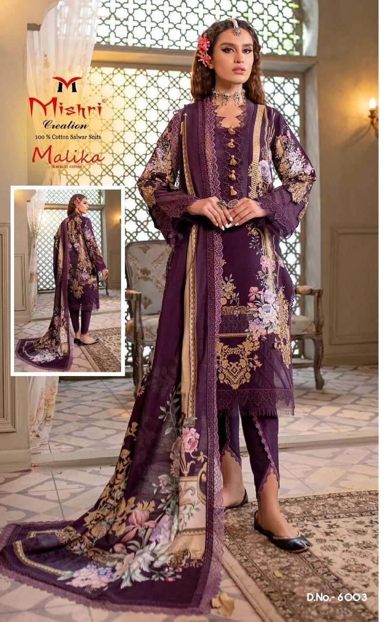 Mallika Vol 6 Mishri Creation Wholesale Cotton Dress Material