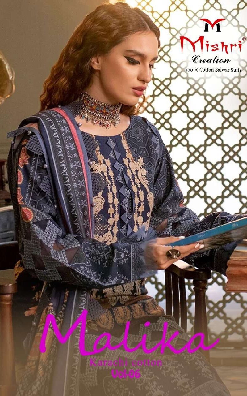 Mallika Vol 6 Mishri Creation Wholesale Cotton Dress Material