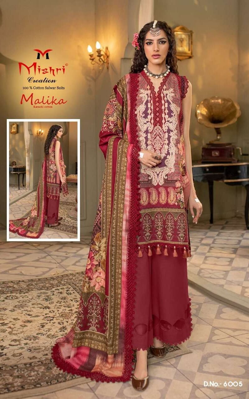 Mallika Vol 6 Mishri Creation Wholesale Cotton Dress Material