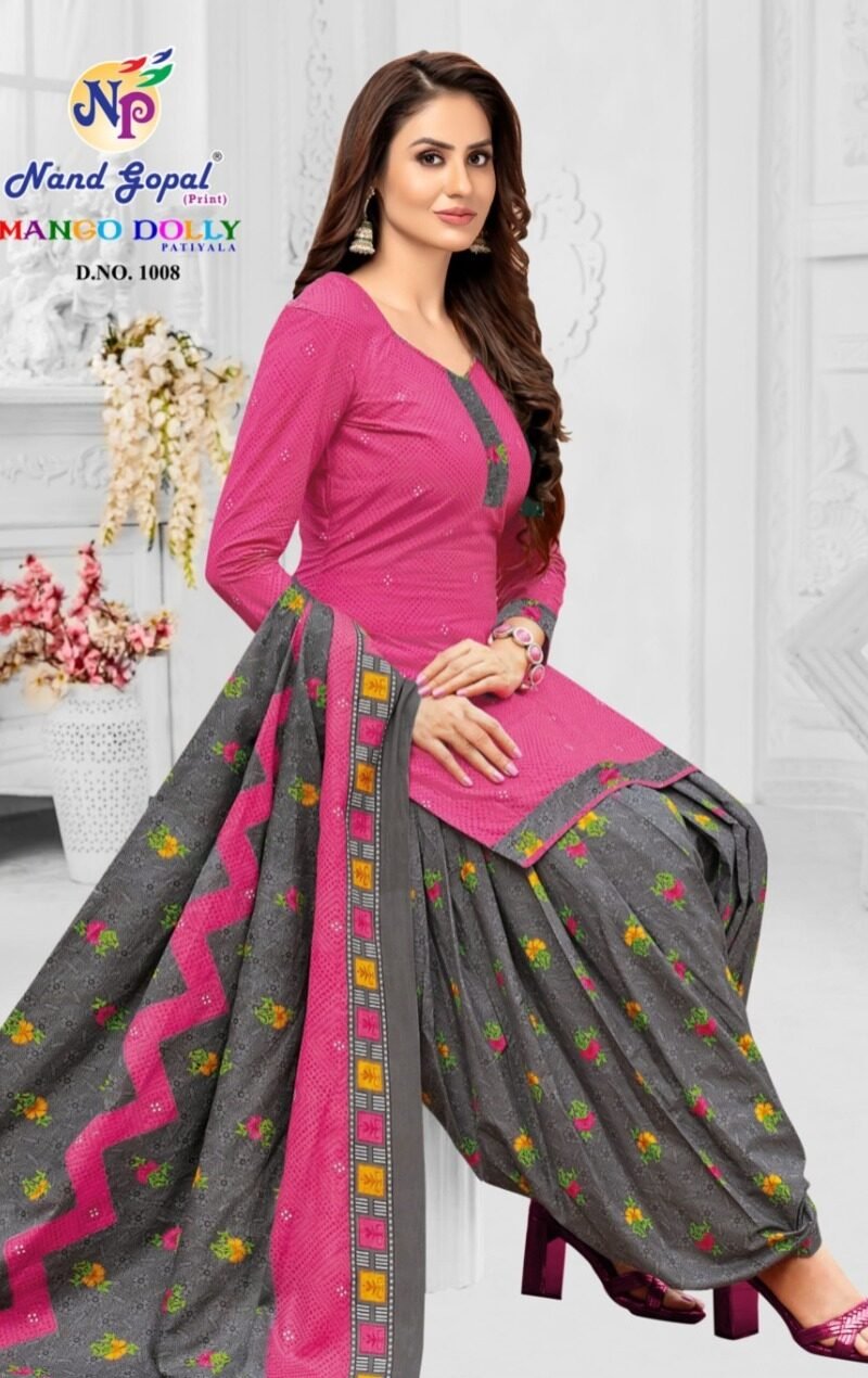 Mango Dolly Vol 1 Nand Gopal Wholesale Cotton Dress Material