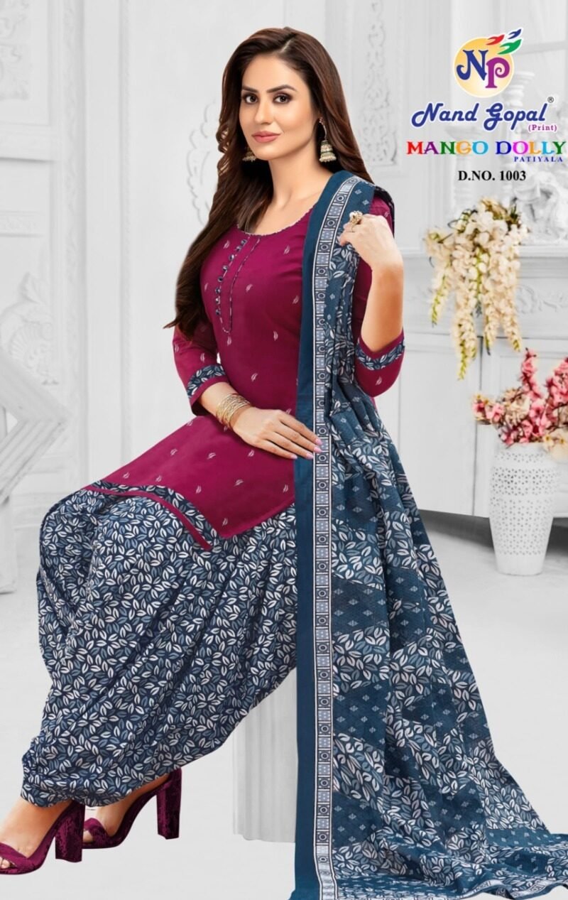 Mango Dolly Vol 1 Nand Gopal Wholesale Cotton Dress Material