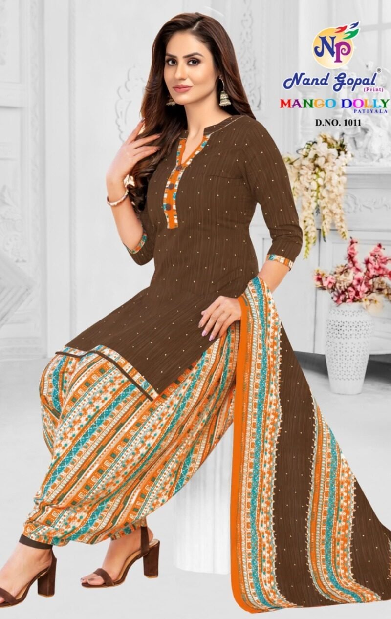 Mango Dolly Vol 1 Nand Gopal Wholesale Cotton Dress Material