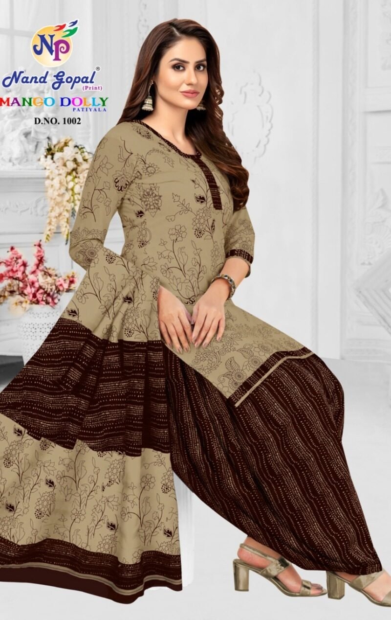 Mango Dolly Vol 1 Nand Gopal Wholesale Cotton Dress Material