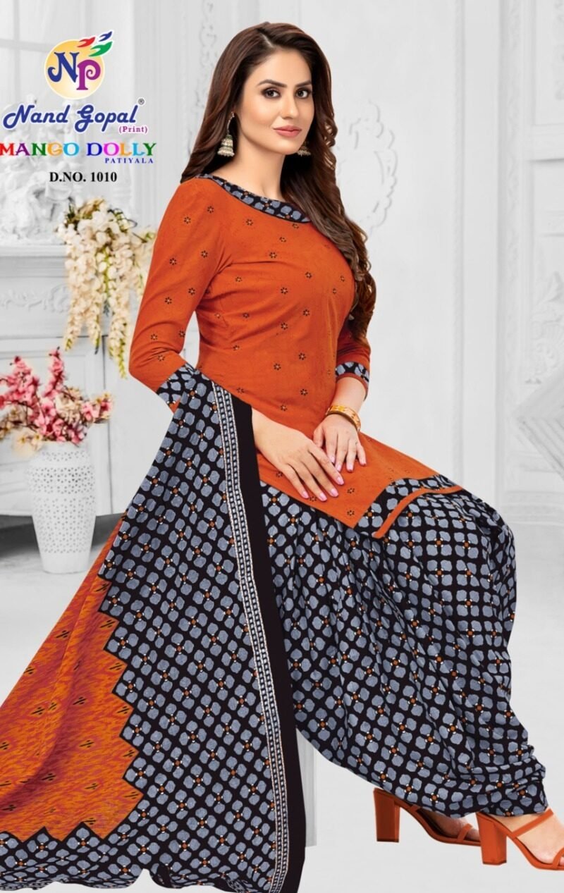 Mango Dolly Vol 1 Nand Gopal Wholesale Cotton Dress Material